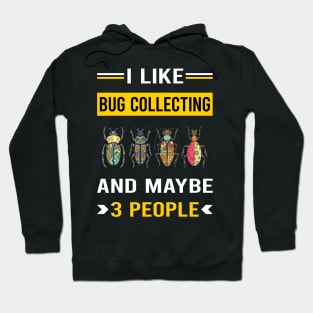 3 People Bug Collecting Insect Insects Bugs Hoodie